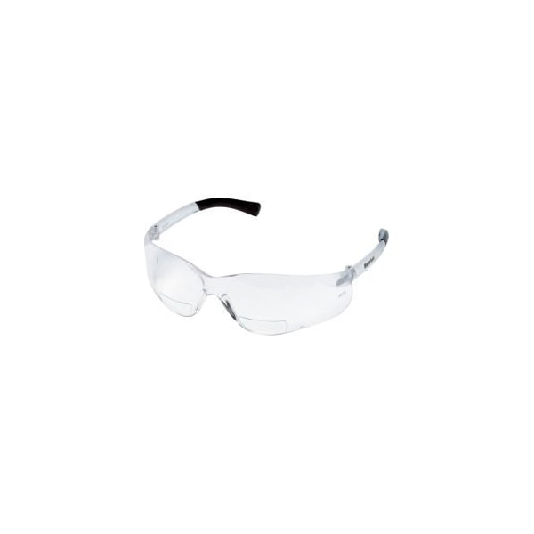 Mcr Safety MCR Safety BearKat BKH25 Safety Glasses BK1 Magnifier, 2.5 Strength, Clear Lens BKH25 - main